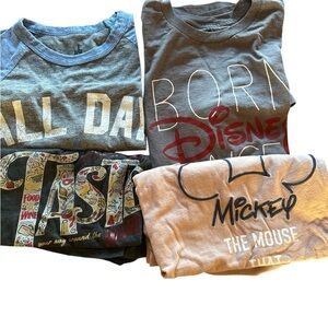 4 Disney Women’s T-Shirts
